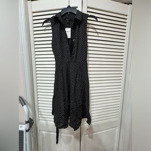 Button up banana republic work dress NWT